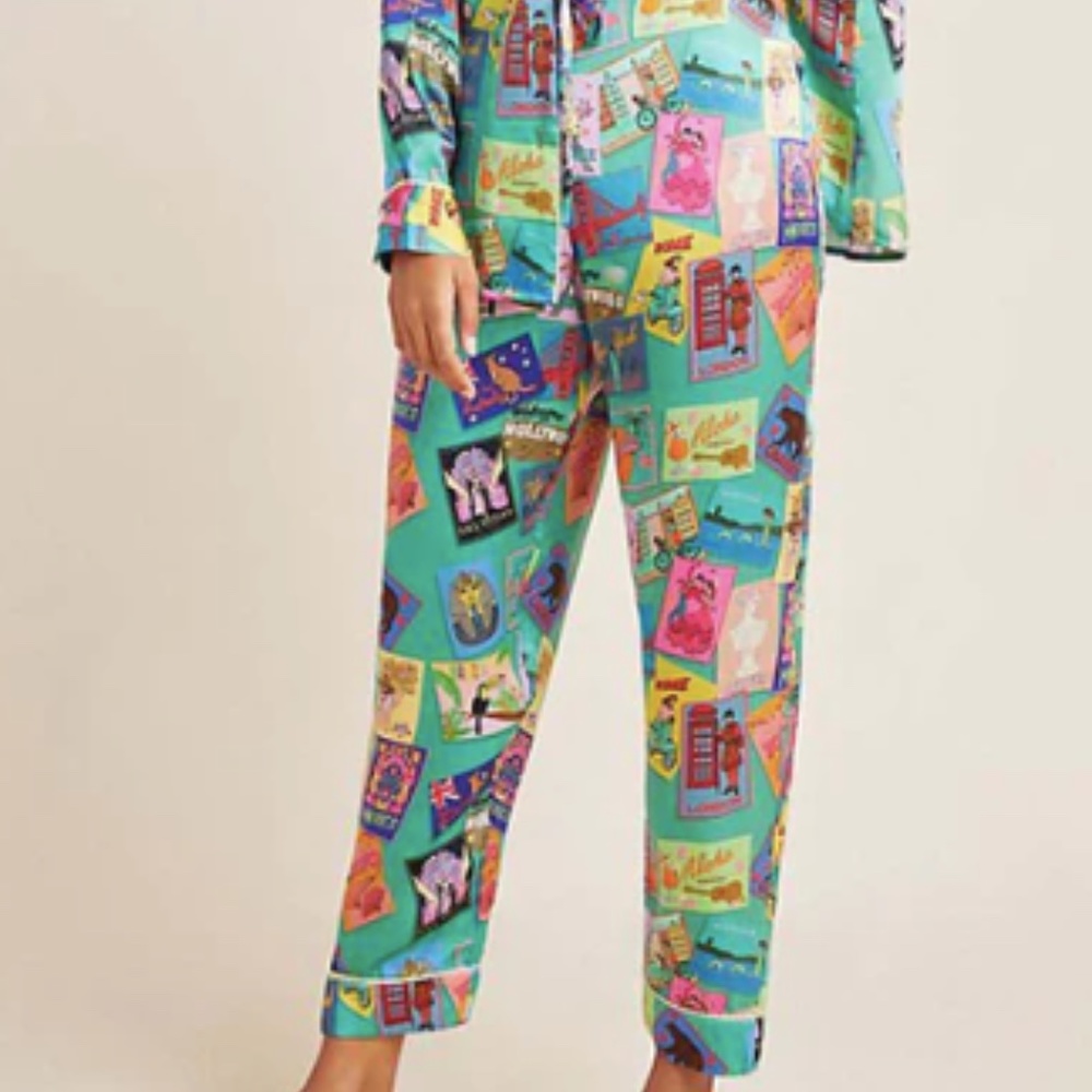 Karen Mabon passport pajama pants